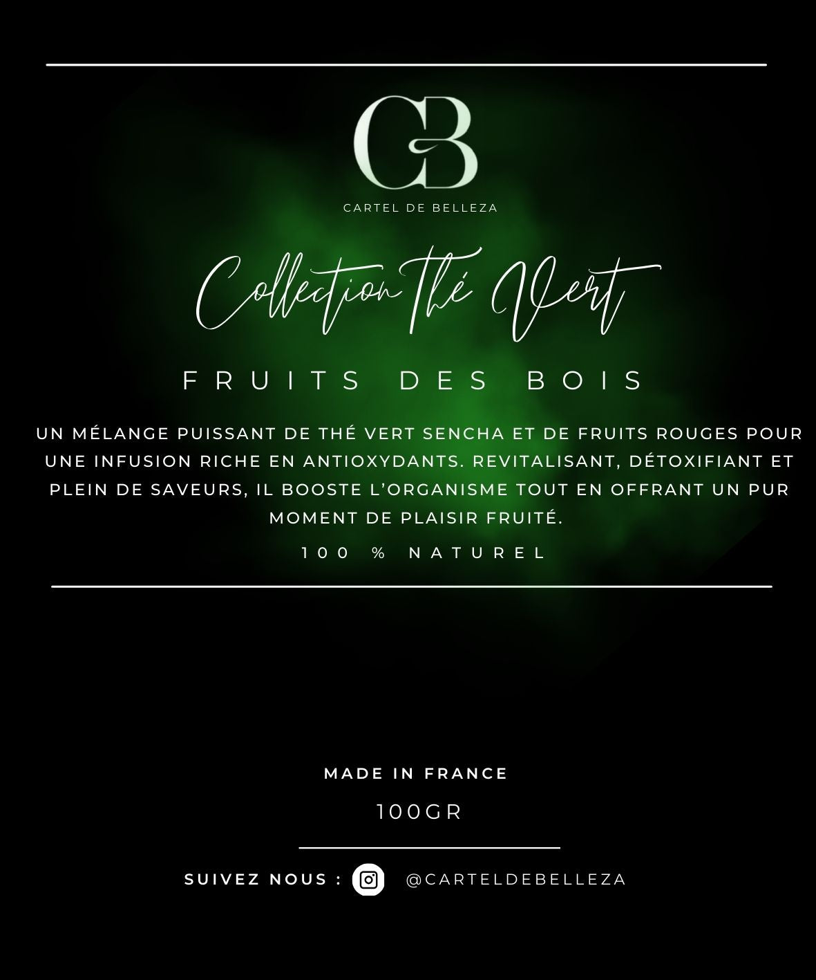 Collection Thé Vert Fruits des Bois